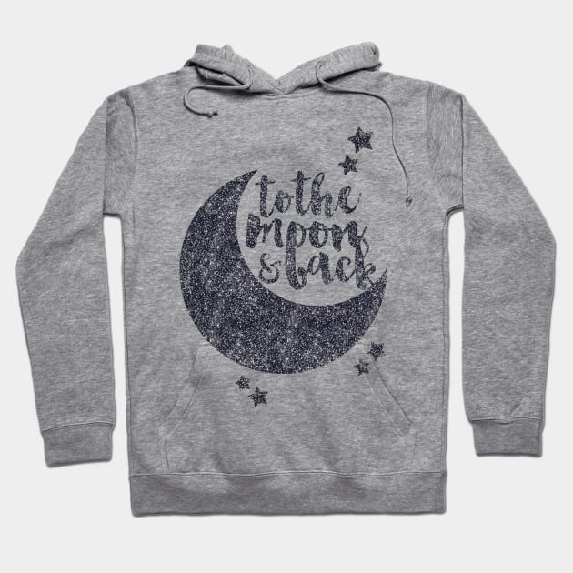 I love you to the moon and back Hoodie by emanuelacarratoni